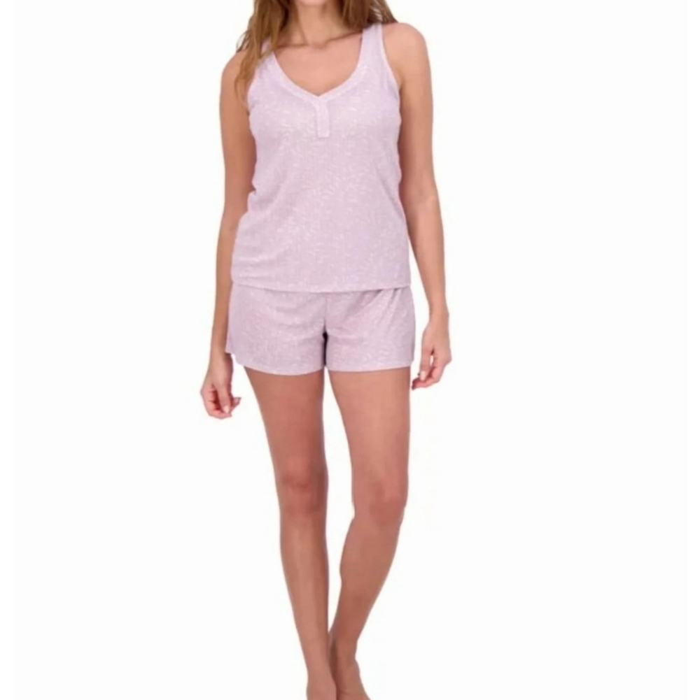 Women's 4-Piece Lilac Lounge Set - Picture 4 of 10